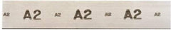 Starrett - 36 Inch Long x 4 Inch Wide x 3/8 Inch Thick, Tool Steel Air Hardening Flat Stock - + 0.25 Inch Long Tolerance, + 0.000-0.005 Inch Wide Tolerance, +/- 0.001 Inch Thickness Tolerance, +/- 0.001 Inch Square Tolerance, AISI Type A2 Air Hardening - Best Tool & Supply