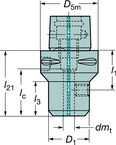 C4A3912019060 CAPTO ADAPTER - Best Tool & Supply