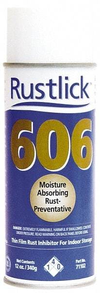 Rustlick - 12 oz Rust/Corrosion Inhibitor - Comes in Aerosol - Best Tool & Supply