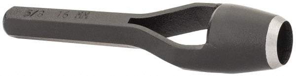 General - 5/8" Arch Punch - 4-7/8" OAL, Steel - Best Tool & Supply