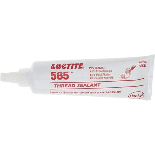 Loctite - 250 mL, White, Thread Sealant - Series 565 - Best Tool & Supply