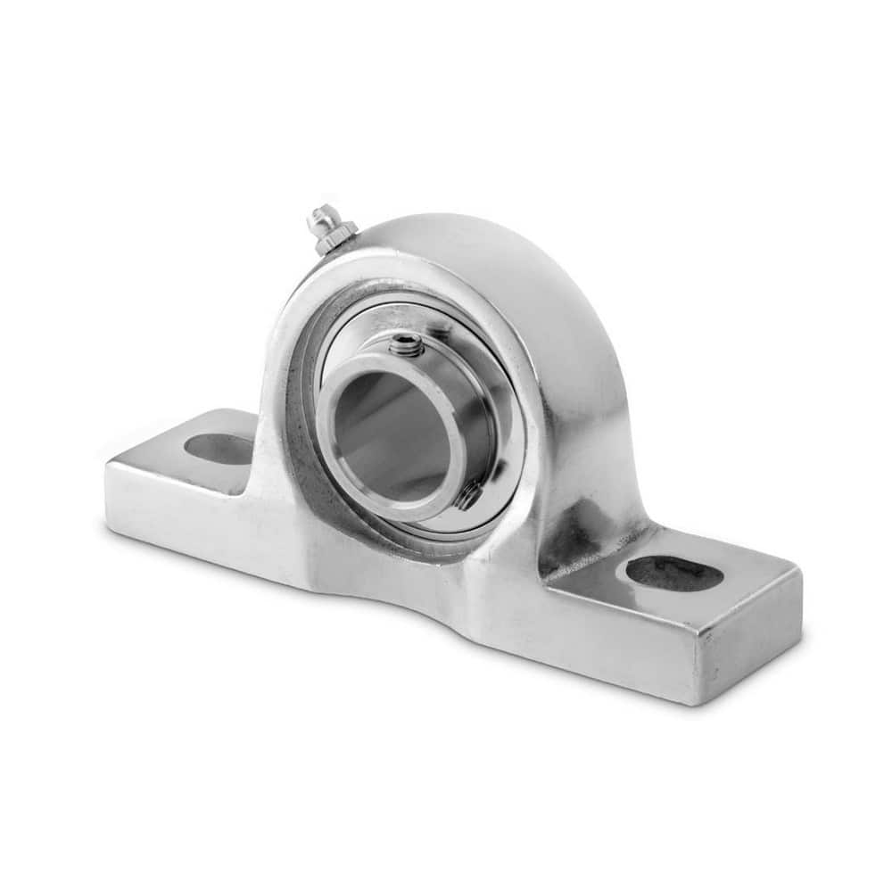 Mounted Bearings & Pillow Blocks; Bearing Insert Type: Wide Inner Ring; Bolt Hole (Center-to-center): 127 mm; Housing Material: Stainless Steel; Lock Type: Set Screw; Static Load Capacity: 2800.00; Number Of Bolts: 2; Maximum RPM: 4300.000; Series: UCPSS;