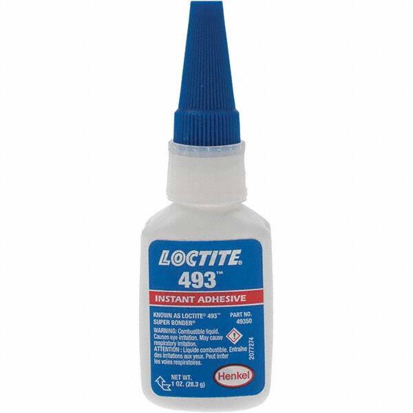 Loctite - Threadlockers & Retaining Compounds - 493 SUPERBONDER 1OZ LOCTITE SPDBNDER ADHS - Best Tool & Supply