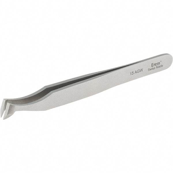 Erem - Tweezers - 15AGW 4-1/2 W/SLEEVE EREM CARBN CUTR SWISSTWZR - Best Tool & Supply