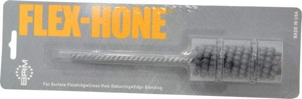 Brush Research Mfg. - 1-1/8" Bore Diam, 180 Grit, Silicon Carbide Flexible Hone - Extra Fine, 8" OAL - Best Tool & Supply