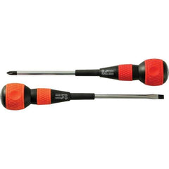 Bondhus - Screwdriver Sets Screwdriver Types Included: Slotted & Phillips Number of Pieces: 2 - Best Tool & Supply