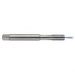 M8x1.0 6H 4-Flute Carbide Semi-Bottoming 15 degree Spiral Flute Tap-Bright - Best Tool & Supply