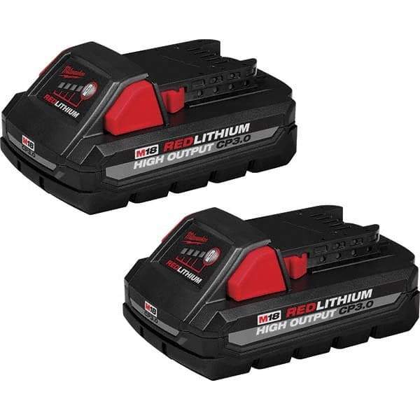 Milwaukee Tool - Power Tool Batteries Voltage: 18.00 Battery Chemistry: Lithium-Ion - Best Tool & Supply