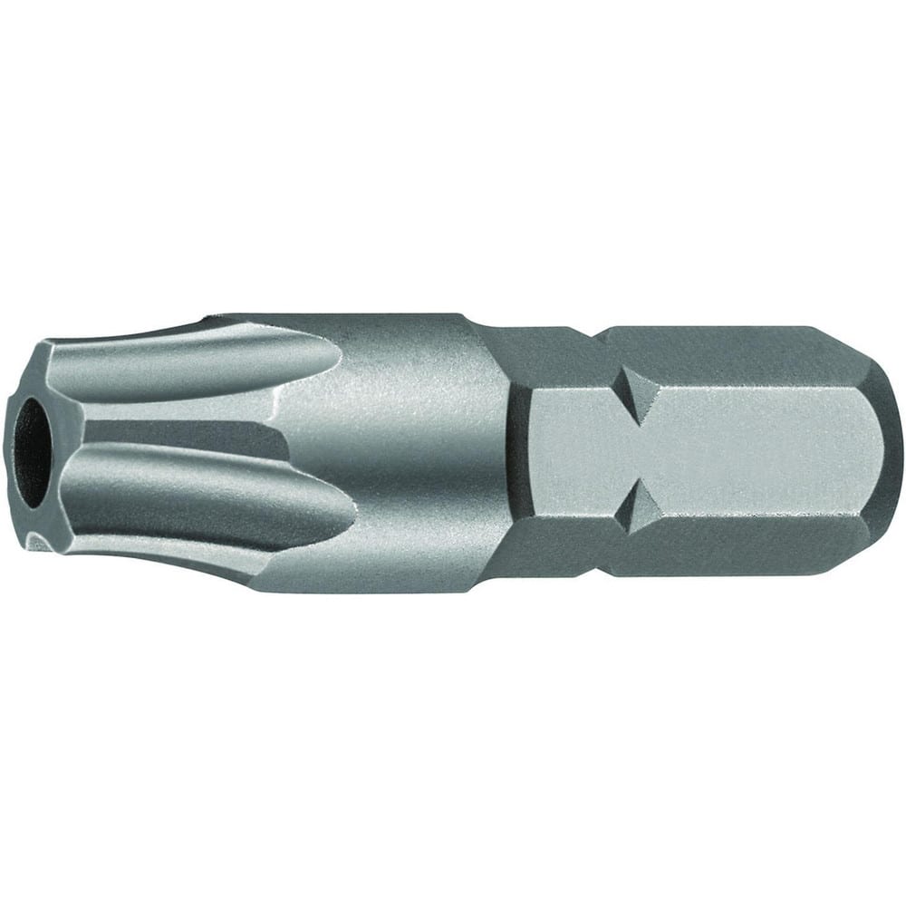 Power & Impact Screwdriver Bits & Holders; Bit Type: Star; Power Bit; Hex Size (Inch): 1/4 in; Blade Width (Decimal Inch): 0.2800; Blade Thickness (Decimal Inch): 0.2800; Drive Size: 1/4 in; Body Diameter (Inch): 1/4 in; Torx Size: TP27; Overall Length (D