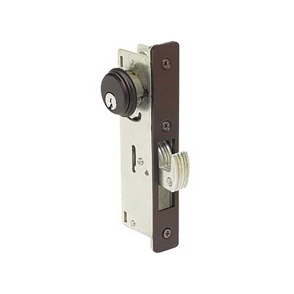 Deadbolts; Type: Deadlatch; Key Type: Keyless; Lock Type: Keyless; Mount Type: Mortise; Material: Aluminum; Minimum Door Thickness: 1.125 in; Maximum Door Thickness: 2.625 in; Minimum Order Quantity: Aluminum; Material: Aluminum; Type: Keyless; Deadlatch;