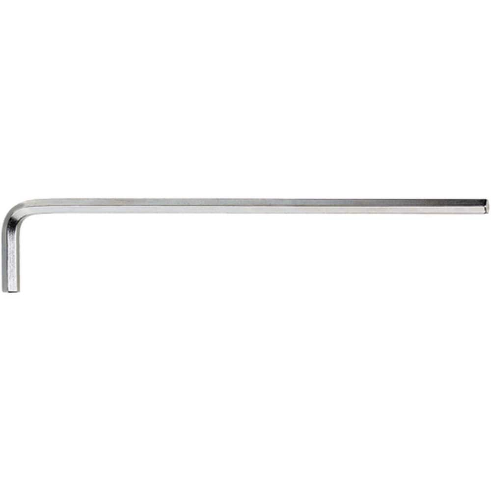 Hex Keys; End Type: Hex; Hex Size (Decimal Inch): 0.4800; Handle Type: L-Handle; Arm Style: Extra Long; Short; Arm Length: 8.8189 in; Overall Length (Inch): 0; Overall Length (mm): 224.0000; Handle Color: Silver; Overall Length Range: 6″ - 8.9″; Blade Len