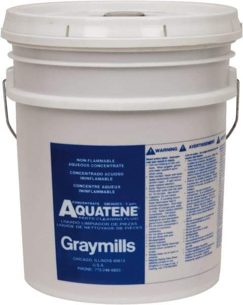 Graymills - 5 Gal Pail Parts Washer Fluid - Water-Based - Best Tool & Supply