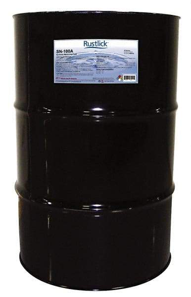 Rustlick - Rustlick SN-100A, 55 Gal Drum Cutting & Grinding Fluid - Synthetic, For Machining, Sawing - Best Tool & Supply