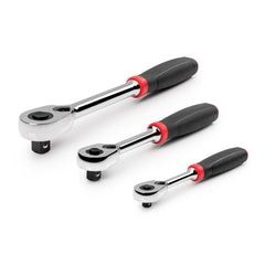 Ratchets; Tool Type: Ratchet Set; Head Shape: Oval; Head Style: Fixed; Material: Steel; Finish: Chrome-Plated; Polished; Overall Length (Inch): 10.5 in; Insulated: No; Magnetic: No; Non-sparking: No; Number of Gear Teeth: 90