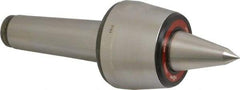 Rohm - MT5 Taper Shank, 3.543" Head Diam 1,200 Lb Capacity Live Center - 3,000 Max RPM, 2.764" Head Length, 1.5748" Point Diam, 2.559" Point Len, 2,640 Lb Max Workpc, 10.478" OAL, Long Point - Best Tool & Supply