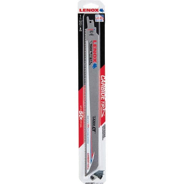 Lenox - Reciprocating Saw Blades Blade Material: Carbide Blade Length (Inch): 12 - Best Tool & Supply