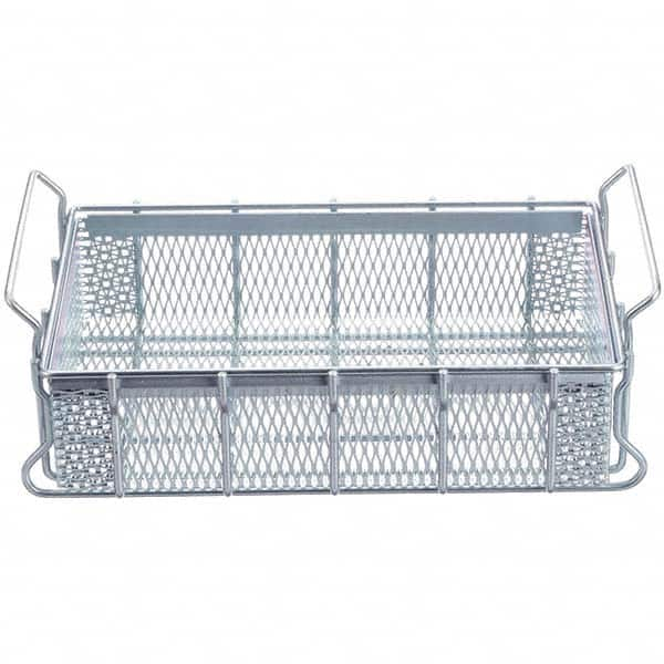 Baskets; Shape: Rectangular; Material Family: Metal; Basket Type: Wire; Finish: Zinc-Plated; Material: Steel; Handle Material: Steel; Coating: Zinc-Plated