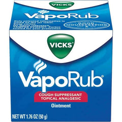 Vicks - Antiseptics, Ointments, & Creams Type: Pain Relief Form: Ointment - Best Tool & Supply