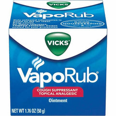 Vicks - Antiseptics, Ointments, & Creams Type: Pain Relief Form: Ointment - Best Tool & Supply