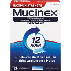 Mucinex - Medi-First Pain Relief Tablets - Cold & Allergy Relief - Best Tool & Supply