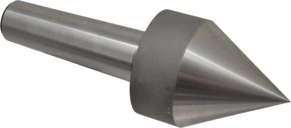 Riten - MT5 Taper Shank, Live Center - 1,500 Max RPM, 3-1/2" Point Diam, 4-15/16" Point Len, 1,500 Lb Max Workpc, 4-29/32" OAL, Pipe Nose Point - Best Tool & Supply