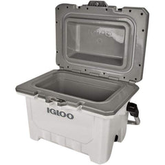 Igloo - 24 Qt Ice Chest - HDPE, White - Best Tool & Supply