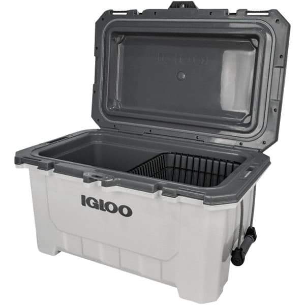 Igloo - 70 Qt Ice Chest - HDPE, White - Best Tool & Supply