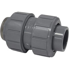 Asahi/America - 1/2" CPVC Check Valve - True Union Ball Check, Socket x Thread, 150 WOG - Best Tool & Supply