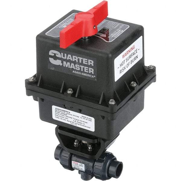 Asahi/America - Actuated Ball Valves   Actuator Type: Electric    Pipe Size: 3/4 (Inch) - Best Tool & Supply