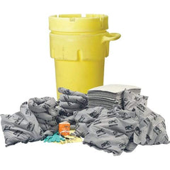 Brady SPC Sorbents - 75 Gal Capacity Universal Spill Kit - 95 Gal Polyethylene Drum - Best Tool & Supply