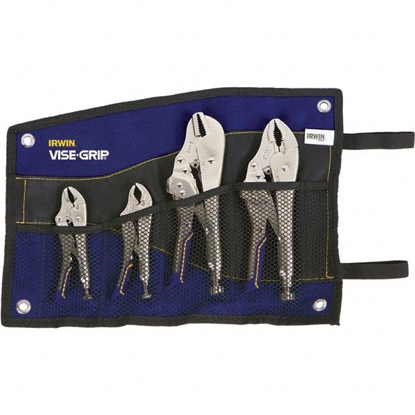 Irwin - Locking Pliers Plier Type: Locking Pliers Jaw Style: Straight; Curve w/Wire Cutter; Long Nose - Best Tool & Supply