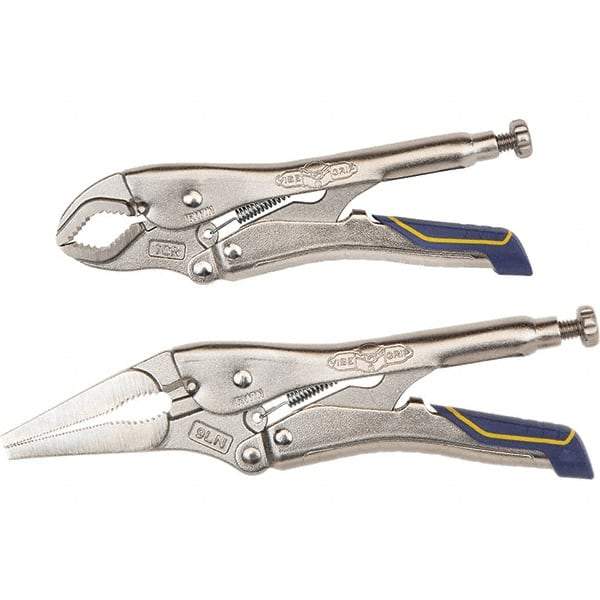 Irwin - Locking Pliers Plier Type: Locking Pliers Jaw Style: Curve w/Wire Cutter - Best Tool & Supply