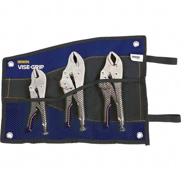 Irwin - Locking Pliers Plier Type: Locking Pliers Jaw Style: Straight; Curve w/Wire Cutter; Long Nose - Best Tool & Supply