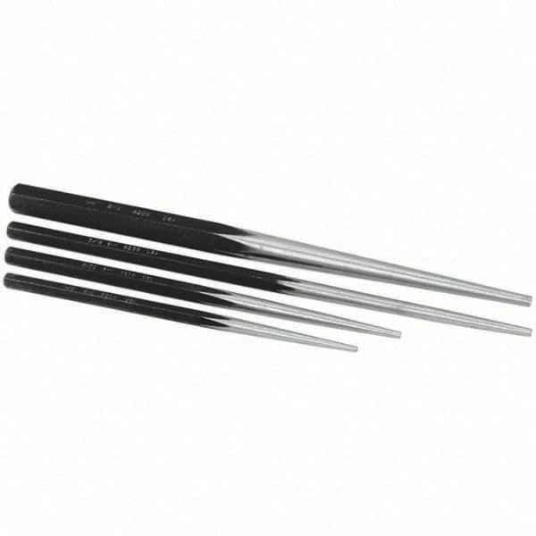 SK - Punch Sets - 4PC 1/8 5/32 3/16 LINE UP PUNCH TAPERED SET - Best Tool & Supply