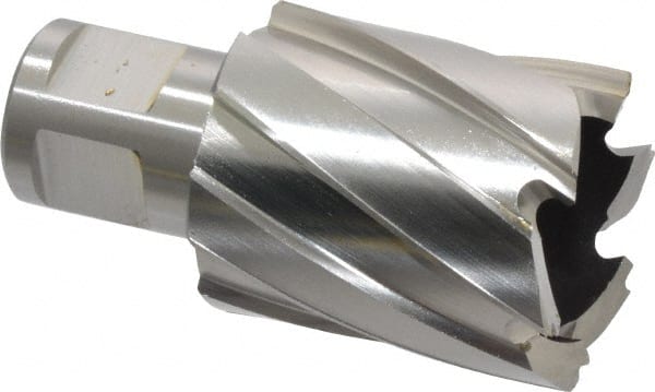 Hougen - 1-1/4" Diam x 1" Deep High Speed Steel Annular Cutter - Best Tool & Supply