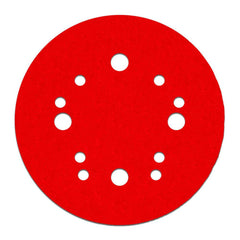 Hook & Loop Discs; Disc Diameter (Decimal Inch): 5; Grade: Medium; Grit: 100; Abrasive Material: Ceramic Blend; Disc Color: Red; Package Quantity: 15; Grit: 100; Grit: 100; Package Quantity: 15