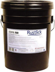 Rustlick - Rustlick EDM-500, 5 Gal Pail EDM/Dielectric Fluid - Synthetic, For Electric Discharge Machining - Best Tool & Supply