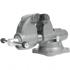 Wilton - Bench & Pipe Combination Vises Jaw Width (Inch): 4-1/2 Jaw Opening Capacity (Inch): 6 - Best Tool & Supply