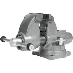 Wilton - Bench & Pipe Combination Vises Jaw Width (Inch): 3-1/2 Jaw Opening Capacity (Inch): 5 - Best Tool & Supply