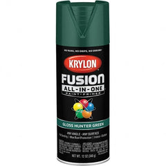 Krylon - Spray Paints Type: Acrylic Enamel Spray Paint Color: Hunter Green - Best Tool & Supply