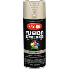 Krylon - Spray Paints Type: Acrylic Enamel Spray Paint Color: Khaki - Best Tool & Supply