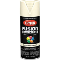 Krylon - Spray Paints Type: Acrylic Enamel Spray Paint Color: Dover White - Best Tool & Supply