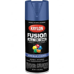 Krylon - Spray Paints Type: Acrylic Enamel Spray Paint Color: Blue Hyacinth - Best Tool & Supply