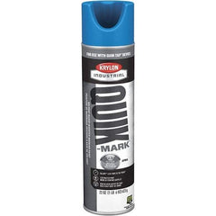 Krylon - Striping & Marking Paints & Chalks Type: Marking Paint Color Family: Blue - Best Tool & Supply