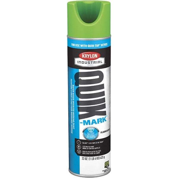 Krylon - Striping & Marking Paints & Chalks Type: Marking Paint Color Family: Green - Best Tool & Supply