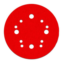 Hook & Loop Discs; Disc Diameter (Decimal Inch): 5; Grade: Coarse; Grit: 80; Abrasive Material: Ceramic Blend; Disc Color: Red; Package Quantity: 4; Grit: 80; Grit: 80; Package Quantity: 4