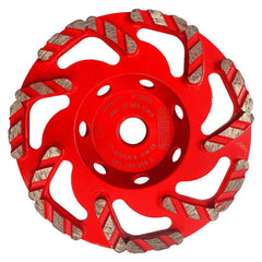 Tool & Cutter Grinding Wheels; Wheel Type: Cup Wheel; Wheel Diameter (Inch): 4; Abrasive Material: Diamond; Grade: Premium; Grit: 0; Maximum Rpm: 15250.000; Wet/Dry Operation: Dry; Wheel Color: Red; Face Width (Inch): 4; Hole Thread Size: 5/8-11