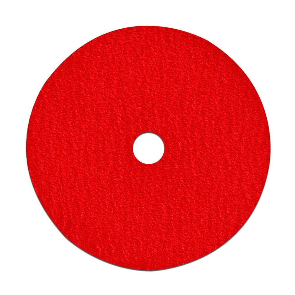 Fiber Discs; Abrasive Material: Aluminum Oxide; Grade: Extra Coarse; Center Hole Size (Inch): 7/8; Grit: 36; Backing Material: Rubber; Maximum Rpm: 8450.000; Disc Color: Red; Disc Diameter (Decimal Inch): 7; Package Quantity: 2 Pack