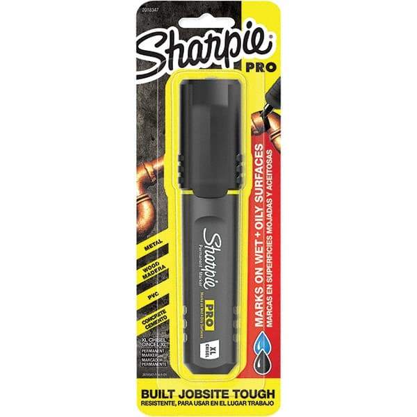 Sharpie - Markers & Paintsticks Type: Permanent Color: Black - Best Tool & Supply