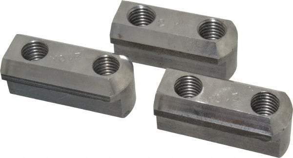 H & R Manufacturing - Lathe Chuck Jaw Nut - 10" Chuck Diam Compatible, 12mm Screw, M12 Thread - Best Tool & Supply